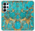 S2906 Aqua Turquoise Stone Case For Samsung Galaxy S25 Ultra