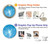 S2923 Frozen Snow Spell Magic Case For Samsung Galaxy S25 Ultra