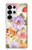 S3035 Sweet Flower Painting Case For Samsung Galaxy S25 Ultra