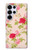 S3037 Pretty Rose Cottage Flora Case For Samsung Galaxy S25 Ultra