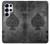 S3446 Black Ace Spade Case For Samsung Galaxy S25 Ultra