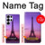 S3447 Eiffel Paris Sunset Case For Samsung Galaxy S25 Ultra