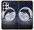 S3510 Dolphin Moon Night Case For Samsung Galaxy S25 Ultra