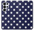 S3533 Blue Polka Dot Case For Samsung Galaxy S25 Ultra