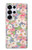 S3688 Floral Flower Art Pattern Case For Samsung Galaxy S25 Ultra