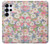 S3688 Floral Flower Art Pattern Case For Samsung Galaxy S25 Ultra