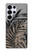 S3692 Gray Black Palm Leaves Case For Samsung Galaxy S25 Ultra