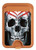 S0223 Vampire Skull Tattoo Magnetic Card Holder Wallet Stand with MagSafe for iPhone 16 15 14 13 Pro Max