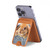 S0242 Cute Rabbit Magnetic Card Holder Wallet Stand with MagSafe for iPhone 16 15 14 13 Pro Max