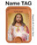 S0798 Jesus Magnetic Card Holder Wallet Stand with MagSafe for iPhone 16 15 14 13 Pro Max