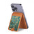 S0842 Blossoming Almond Tree Van Gogh Magnetic Card Holder Wallet Stand with MagSafe for iPhone 16 15 14 13 Pro Max