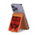 S1090 Red Wolf Magnetic Card Holder Wallet Stand with MagSafe for iPhone 16 15 14 13 Pro Max