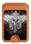 S1434 Skull Wing Tattoo Biker Magnetic Card Holder Wallet Stand with MagSafe for iPhone 16 15 14 13 Pro Max