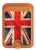 S2303 British UK Vintage Flag Magnetic Card Holder Wallet Stand with MagSafe for iPhone 16 15 14 13 Pro Max