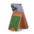 S2666 Marijuana Pattern Magnetic Card Holder Wallet Stand with MagSafe for iPhone 16 15 14 13 Pro Max