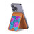 S2757 Monster Fur Skin Pattern Graphic Magnetic Card Holder Wallet Stand with MagSafe for iPhone 16 15 14 13 Pro Max