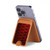 S2879 Red Arowana Fish Scale Magnetic Card Holder Wallet Stand with MagSafe for iPhone 16 15 14 13 Pro Max