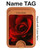 S2898 Red Rose Magnetic Card Holder Wallet Stand with MagSafe for iPhone 16 15 14 13 Pro Max