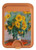 S2937 Claude Monet Bouquet of Sunflowers Magnetic Card Holder Wallet Stand with MagSafe for iPhone 16 15 14 13 Pro Max