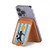 S2977 Argentina Football Soccer Magnetic Card Holder Wallet Stand with MagSafe for iPhone 16 15 14 13 Pro Max