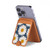 S3009 Daisy Blue Magnetic Card Holder Wallet Stand with MagSafe for iPhone 16 15 14 13 Pro Max