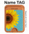 S3039 Vintage Sunflower Blue Magnetic Card Holder Wallet Stand with MagSafe for iPhone 16 15 14 13 Pro Max