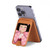 S3042 Japan Girl Hina Doll Kimono Sakura Magnetic Card Holder Wallet Stand with MagSafe for iPhone 16 15 14 13 Pro Max