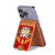 S3045 Japan Good Luck Daruma Doll Magnetic Card Holder Wallet Stand with MagSafe for iPhone 16 15 14 13 Pro Max