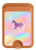 S3203 Rainbow Unicorn Magnetic Card Holder Wallet Stand with MagSafe for iPhone 16 15 14 13 Pro Max