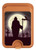 S3262 Grim Reaper Night Moon Cemetery Magnetic Card Holder Wallet Stand with MagSafe for iPhone 16 15 14 13 Pro Max