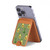 S3285 Avocado Fruit Pattern Magnetic Card Holder Wallet Stand with MagSafe for iPhone 16 15 14 13 Pro Max