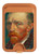 S3335 Vincent Van Gogh Self Portrait Magnetic Card Holder Wallet Stand with MagSafe for iPhone 16 15 14 13 Pro Max