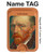 S3335 Vincent Van Gogh Self Portrait Magnetic Card Holder Wallet Stand with MagSafe for iPhone 16 15 14 13 Pro Max
