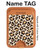 S3374 Fashionable Leopard Seamless Pattern Magnetic Card Holder Wallet Stand with MagSafe for iPhone 16 15 14 13 Pro Max
