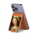 S3476 Virgin Mary Prayer Magnetic Card Holder Wallet Stand with MagSafe for iPhone 16 15 14 13 Pro Max
