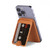 S3516 Vintage Cassette Tape Magnetic Card Holder Wallet Stand with MagSafe for iPhone 16 15 14 13 Pro Max