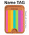 S3678 Colorful Rainbow Vertical Magnetic Card Holder Wallet Stand with MagSafe for iPhone 16 15 14 13 Pro Max