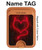 S3682 Devil Heart Magnetic Card Holder Wallet Stand with MagSafe for iPhone 16 15 14 13 Pro Max