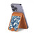 S3751 Wave Pattern Magnetic Card Holder Wallet Stand with MagSafe for iPhone 16 15 14 13 Pro Max