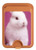 S3870 Cute Baby Bunny Magnetic Card Holder Wallet Stand with MagSafe for iPhone 16 15 14 13 Pro Max