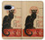 S2739 Chat Noir Black Cat Vintage Case For Google Pixel 9a