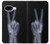 S3101 X-ray Peace Sign Fingers Case For Google Pixel 9a