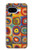S3409 Squares Concentric Circles Case For Google Pixel 9a