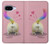 S3923 Cat Bottom Rainbow Tail Case For Google Pixel 9a