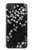 S2544 Japanese Kimono Style Black Flower Pattern Case For iPhone 16e, 17e