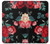 S3112 Rose Floral Pattern Black Case For iPhone 16e, 17e