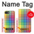 S3942 LGBTQ Rainbow Plaid Tartan Case For iPhone 16e