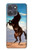 S0934 Wild Black Horse Case For Motorola Moto G Power (2025)