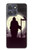 S3262 Grim Reaper Night Moon Cemetery Case For Motorola Moto G Power (2025)