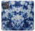 S3439 Fabric Indigo Tie Dye Case For Motorola Moto G Power (2025)